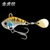 Isca Luya Metal Pequeno Redemoinho Vib Isca Micro Isca Lançamento Ultra-Longo Pesca de Mar Robalo Boca Torto Sequinha Giratória
