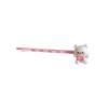 Pajarita Oso Blanco Pin de Una Palabra Chica Dulce Rosa Flequillo Coreano Pin Lateral Divertido Dibujo Animado Niña Estudiante Accesorios para el Cabello