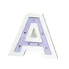 Luz de Letra LED de Madeira Luz de Letra Inglesa 26 Letras Inglesas Iluminação LED Luz Artesanal para Casa Decoração