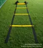 Escalera de agilidad hecha de material PP de alta resistencia, cinta resistente al desgaste, adecuada para ejercicios de juego de pies de fútbol y baloncesto, portátil y fácil de almacenar
