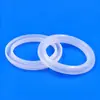Anel de Silicone de Grau Alimentício Resistente a Altas Temperaturas O-Ring de Borracha Fluorada Resistente a Altas Temperaturas e ao Desgaste Selo de Silicone para Copo d'Água e Lancheira à Prova d'Água