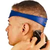 Banda de silicona curva para corte de pelo DIY en casa transfronteriza con plantilla de escote ajustable, guía para recortar el pelo, herramienta de peluquería