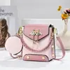 Bolsas lindas para chicas de nicho, nueva bolsa cruzada cuadrada pequeña versátil 2026, regalo de cumpleaños