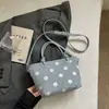Bolso de Lunares para Mujer, Nuevo Modelo de Verano 2026, Bolso de Hombro Moderno y Exquisito, Bolso Cruzado tipo Cubo para Viajes Diarios