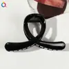 Piranha de Cabelo Cruzada Simples e de Alto Padrão de Tamanho Médio Qiyue para Estilo Outono e Inverno Feminino Presilha de Tubarão na Parte de Trás da Cabeça