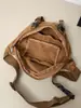 Nueva bolsa de pecho personalizable con cerradura para hombres y mujeres, bolsa pequeña de hombro de lona casual deportiva, mochila de un solo hombro moderna y genial para ciclismo al aire libre