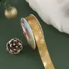Fitas de Natal para atacado transfronteiriço, laços para DIY, embalagem de caixa de presente, fitas de cetim, flores, materiais de decoração para panificação