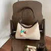 Bolso tipo cubo retro casual de gran capacidad estilo coreano para mujer, nuevo bolso de hombro y bandolera simple de moda para verano 2026