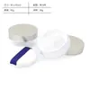 En Stock Al Por Mayor Envase de Material de Empaque para Polvos Sueltos de 5g 10g 20g con Borla, Caja Rellenable para Polvos Sueltos con Compartimento de Malla Elástica, Caja Vacía