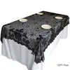 Estilo de Comercio Exterior Europeo y Americano Combinación de Encaje Negro Camino de Mesa de Halloween Mantel de Telaraña de Halloween Tela Decorativa para el Festival de Fantasmas
