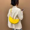 Bolsa Dumpling 2023 Novo Estilo Bolsa Feminina Moda Coreana Bolsas Simples Bolsa de Ombro Único Transversal Comércio Exterior Dropshipping Leve