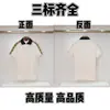 Minha Marca Trendy T-Shirt de Manga Curta Gola Redonda Bordado Gráfico Frontal Unissex Masculina Meia-Manga Verão [Corte Solto]