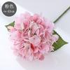 Venta al por mayor en stock Hortensia Flor Artificial Tallo Único Hortensia Boda Decoración Hogar Flor Falsa Utilería Fotografía Decoración