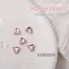 Popular Super Brilhante Transparente Cristal Arte de Unha Diamante Luar Borboleta Diamante de Formato Especial Adesivos de Unha Diamante Coração de Pêssego Joias para Nail Art de Vidro