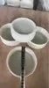 Tigela de Cerâmica Branca para Pet, Tigela de Cerâmica Reta com Fundo Plano para Pet, Tigela para Gato, Tigela para Cachorro, Tigela de Comida para Gato, Tigela de Água para Pet, Prato de Comida