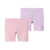 Pantalones Cortos de Algodón para Niña de Tres Cuartos, Paquete de Dos, Combinación Padre-Hijo, Leggings para Bebé Niña, Pantalones Ligeros de Primavera y Otoño para Niñas