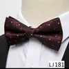 Gravata Borboleta Masculina para Negócios, Casamento, Festa, Traje de Noite, Gravata Borboleta de Poliéster Seda Jacquard, Gravata Borboleta Formal Retro de Alta Qualidade