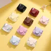 Cartera de Monedas Mini de Gran Capacidad Pu Casual Transfronteriza, Estuche Compacto Portátil Elegante para Llavero y Audífonos