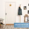 Suministro Transfronterizo de 10 Ganchos Transparentes con Ventana, Ganchos Decorativos, Ganchos para Decoración de Ventanas del Hogar, Cortinas DIY/Baño