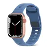 Adequado para Pulseira Apple Watch Iwatch9 Fivela Quadrada Silicone Cor Sólida Pulseira de Relógio Pulseira Apple Watch Ultra2