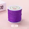 Corda Tecida à Mão Não. 72 Fio de Jada Segmentado Tingido Gradiente Colorido Corda de Cinco Cores Fio para Pulseira DIY Nó Chinês Corda Venda por Atacado