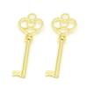 Fabricante Superventas Moda Elegante Corazón Llave Accesorios Retro Aleación Joyería Colgante de Llave DIY Accesorios de Joyería