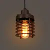 Lustre Estilo Industrial Retrô Loft Americano Personalidade Café Bar Varanda Criativa Quarto Restaurante Lustre de Ferro