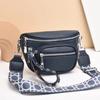 Nova Bolsa Sela de Cor Pura Bolsa de Ombro Tendência Bolsa Transversal Grande Capacidade Bolsa Feminina bolsasfemininas