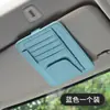 Clip de almacenamiento de certificados multifuncional para parasol de coche transfronterizo Clip popular para gafas de coche Bolsa de almacenamiento de facturas