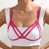 Bambú como ropa para figura AliExpress paquete comercio exterior hueco moda Cruz ajustable lencería sexy S0039