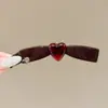 Nuevo pasador de pelo de lazo 2026, pinza retorcida simple de satén estilo coreano, pinza banana, adecuada para cabello grueso, con cuentas, elegante accesorio para el cabello