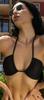 2024 Amazon Explosiones Bikini Transparente Pervio Carne Playa Baño Traje de baño Transpirable Tirante Traje de baño para Mujer Bikini