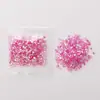 Bolsas de Cuentas de Manguera de Color Mágico Plástico Chapado en Color Cuentas de Tubo Pequeño Material de Fábrica para Slime DIY Barro de Cristal Pegamento Relleno de Crema