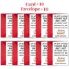 Compra Directa Transfronteriza 1 Pieza/Set de Tarjetas de Felicitación Interesantes Tarjeta de Cumpleaños Humorística Set de Sobres Dibujos Animados Divertidos Deseos de Cumpleaños