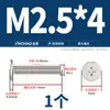 Tornillos de Cabeza Plana Delgada niquelados, de Forma Delgada, de Borde Delgado, Cabeza Plana Grande, Cabeza Plana Negra, Tornillos Phillips, Cabeza Plana M2M3M4M5M6