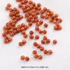 Nuevas Cuentas de Resina Chapadas en Oro Estilo Chino para Pulseras, Collares Hechos a Mano para DIY y Materiales y Accesorios para Joyería