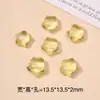 Peças de Escultura em Cristal Piezoelétrico, Contas Espaçadoras, Acessórios para Pingentes, Cristal Amarelo Piezoelétrico DIY, Contas Despertar do Leão Zaki Lam, Atacado
