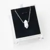 Piedra Natural Amatista Hexagonal de Doble Punta Cono Colgante Piedra Semipreciosa Colgante Tridimensional Accesorios para Colgante de Collar DIY Transfronterizo