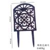 Popular Decoração de Pátio de Villa Transfronteiriça para Comércio Exterior Grade de Ferro Fundido Estrutura de Treliça para Plantas Decoração de Vaso de Flores Pequeno Arranjo de Flores