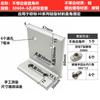 Perfil de Alumínio Peça de Ângulo Vertical Ângulo de Conexão Ajustável Ângulo Assimétrico Ângulo Código Ângulo de Alumínio Ângulo Reto de 90 Graus Conexão Peça de Fixação de Parede
