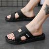 Chanclas de Moda para Hombre para Exterior Antideslizantes de Suela Gruesa para Masaje Talla Grande Sandalias para Baño en Casa Hotel Baño Distribución al Por Mayor