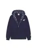 Sudadera con capucha y estampado estilo americano para hombre y mujer 2025 Otoño Nueva Marca de Moda Cremallera para Pareja