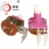 Potenciómetro Yurunfa Marca 149 con Interruptor 4 Pines 5 Pines Atenuación Control de Velocidad Control de Temperatura Interruptor Potenciómetro 500K