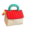 Nueva Bolsa de Maquillaje Linda con Forma de Casa para Mujer, Bolsa de Tocador de Viaje Portátil de Gran Capacidad, Bolsa de Almacenamiento con Compartimentos, Bolso de Mano