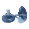 46Mm-M10X17 Pie Redondo de Plástico para Muebles Pie de Ajuste de Plástico Suela de Ajuste para Gabinete Pie de Goma Suave