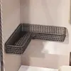 Estante de Almacenamiento para Baño para Uso Doméstico, Estante de Esquina para Lavabo, Organizador de Cuidado de la Piel sin Taladro, Estante de Almacenamiento para Gel de Ducha