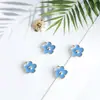 Hyun Ya Estilo Accesorios de Flores Pequeñas Aretes Accesorios para el Cabello Colgante de Aleación con Retención de Color Collar DIY Hecho a Mano Colgante Pequeño