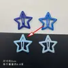 Pinza para el pelo de estrella con goteo de aceite, pinza BB de pentagrama, pinza para el pelo de niños para mechones sueltos, pinza para el pelo de niña enérgica, pinza para el flequillo de princesa, horquilla colorida