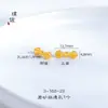 Acessórios DIY dourado fosco de longa data plataforma de lótus palavra da sorte pilão de diamante contas de abóbora nuvens auspiciosas deus da riqueza quadrado corajoso
