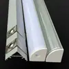 Luz Linear LED Triangular de Canto Reto para Teto, Ranhura de Canto de Teto, Sem Ranhura para Armário, Alumínio em V de 45 Graus, Alumínio de 90 Graus